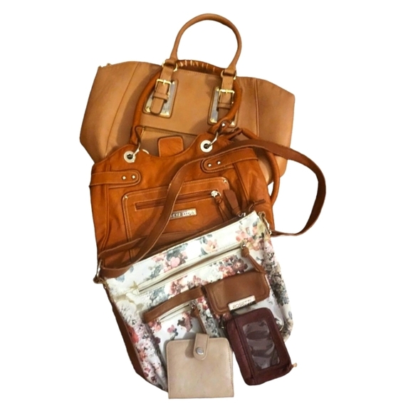 Bundle Handbags - Reseller Bundle O' Bags Fall Classic Colors 5 piece lot Variety 5 piece